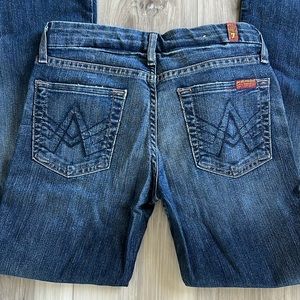 7 for all mankind Lexie ‘A’ pocket jeans. Size 25.